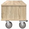 vidaXL Meuble TV Ch&ecirc;ne Sonoma 100 x 35 x 35 cm Bois d'ing&eacute;nierie