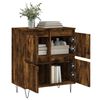 vidaXL Buffet Ch&ecirc;ne fum&eacute; 60x35x70 cm Bois d'ing&eacute;nierie