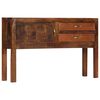 vidaXL Buffet 118x30x75 cm Bois de manguier massif