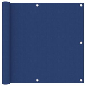vidaXL &Eacute;cran de balcon Bleu 90x500 cm Tissu Oxford