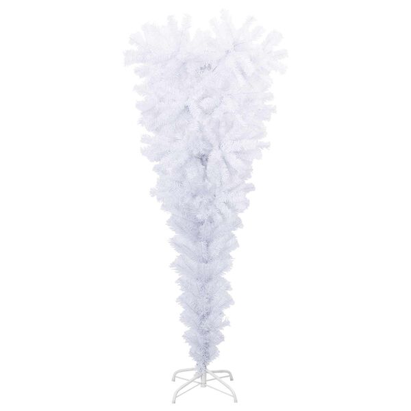 vidaXL Sapin de No&euml;l artificiel avec 150 LED Blanc 120 cm PVC et Acier
