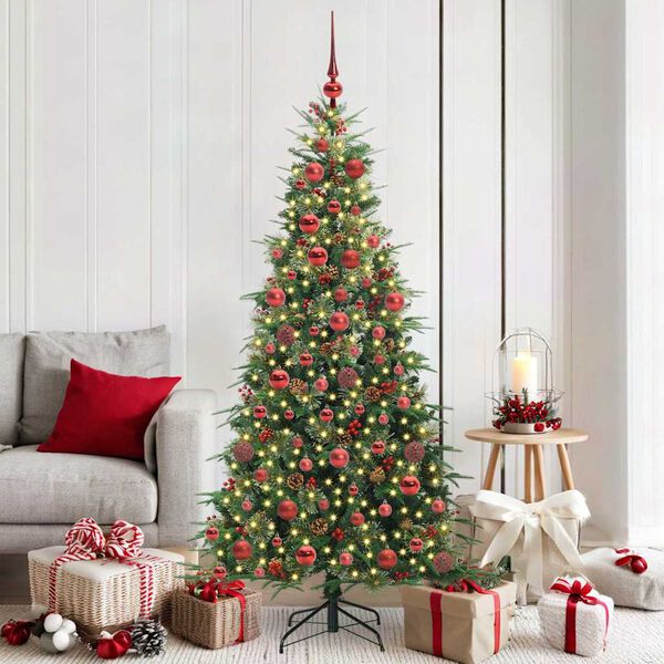 vidaXL Sapin de No&euml;l Artificiel &agrave; Branches Articul&eacute;es Vert 180 cm