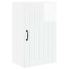 vidaXL Meuble mural LUCCA Blanc brillant 50 x 31 x 80 cm