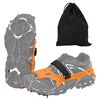 vidaXL Crampons pour chaussures avec 10 pointes Orange S