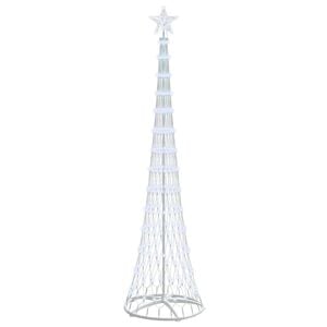 vidaXL Arbre de No&euml;l LED Blanc froid 250 cm M&eacute;tal