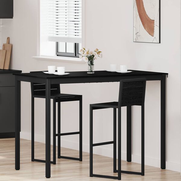 vidaXL Table de bar debout Bois d'ing&eacute;nierie