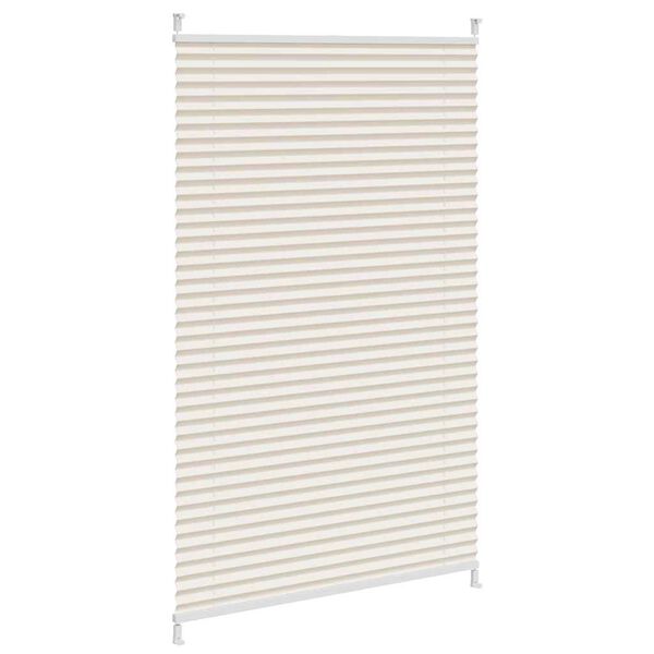 vidaXL Store plissé 80x125 cm Crème