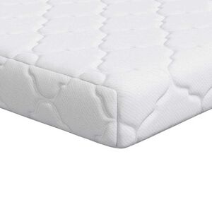 vidaXL Matelas Blanc 60 x 120 cm Mousse PU