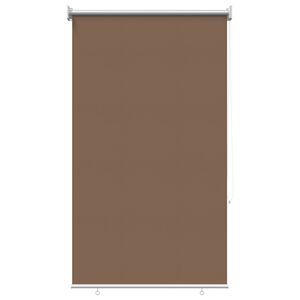 vidaXL Store roulant ext&eacute;rieur protection UV Taupe Polyester