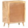 vidaXL Buffet 60x35x76 cm Bois de manguier brut