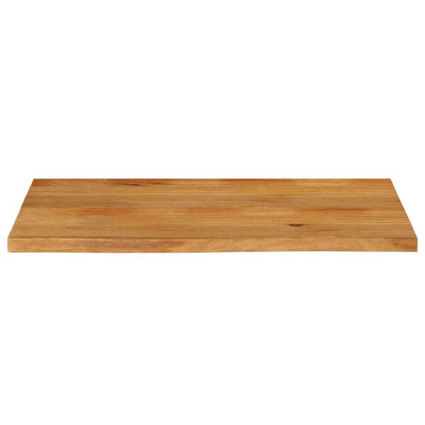 vidaXL Dessus de table &agrave; bord vivant 120x60x3,8cm bois massif manguier