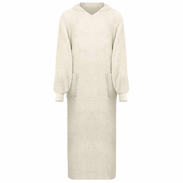 vidaXL Sweat &agrave; capuche couverture KINN Cr&egrave;me XXL Coton