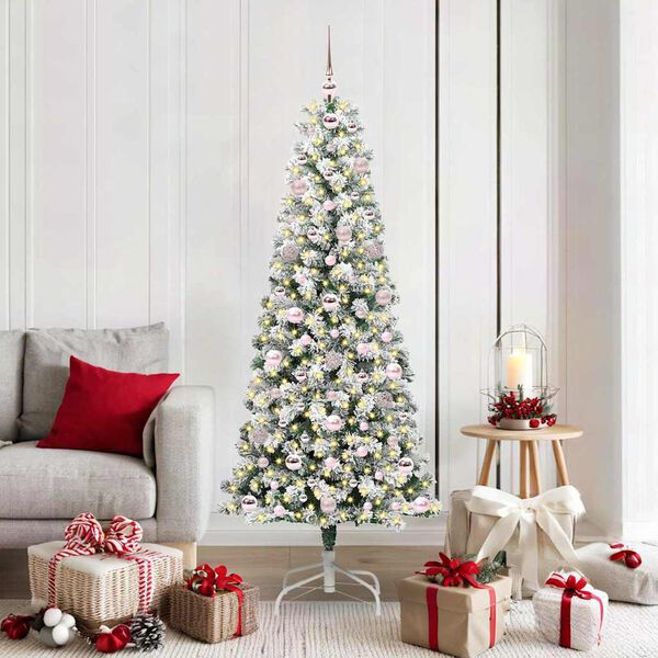 vidaXL Sapin de No&euml;l Artificiel &agrave; Branches Articul&eacute;es 180 cm