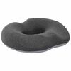 vidaXL Coussin d&rsquo;assise Couleur unie Gris fonc&eacute; 42 x 36,5 x 8 cm