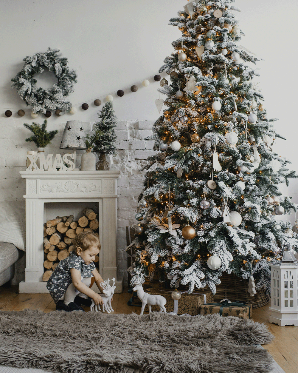 Scandi Christmas tree decoration