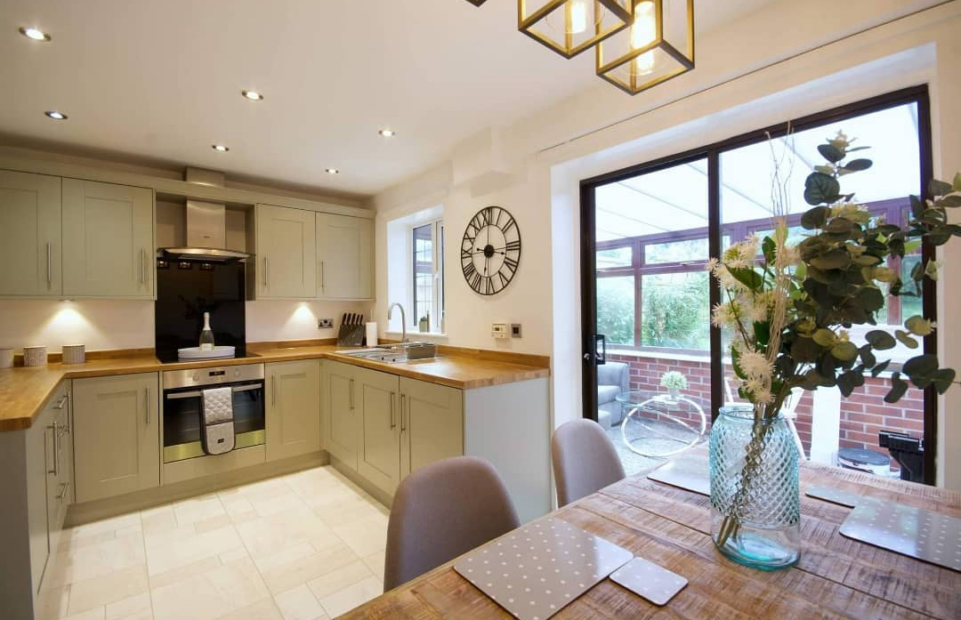 A light kitchen after settling in