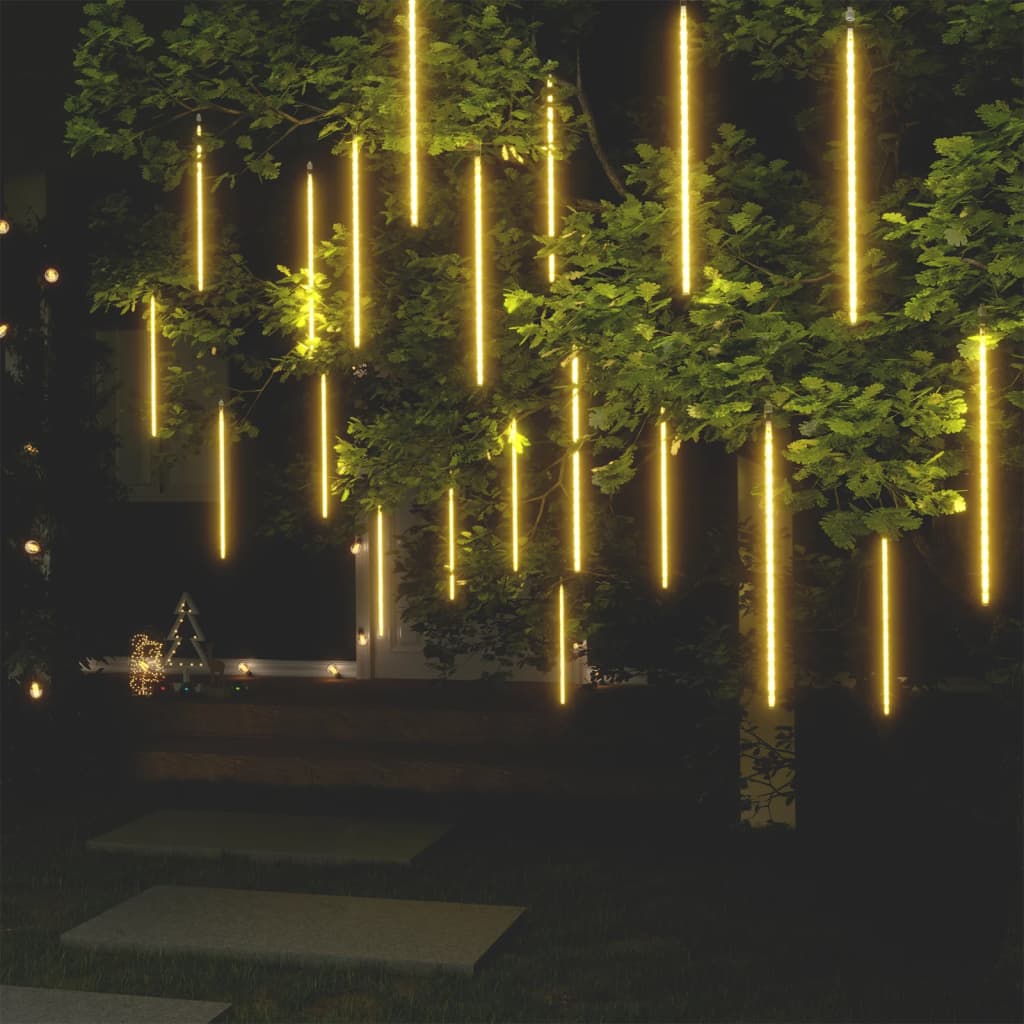vidaXL Guirlandes lumineuses 20 pcs 50 cm 720 LED blanc chaud