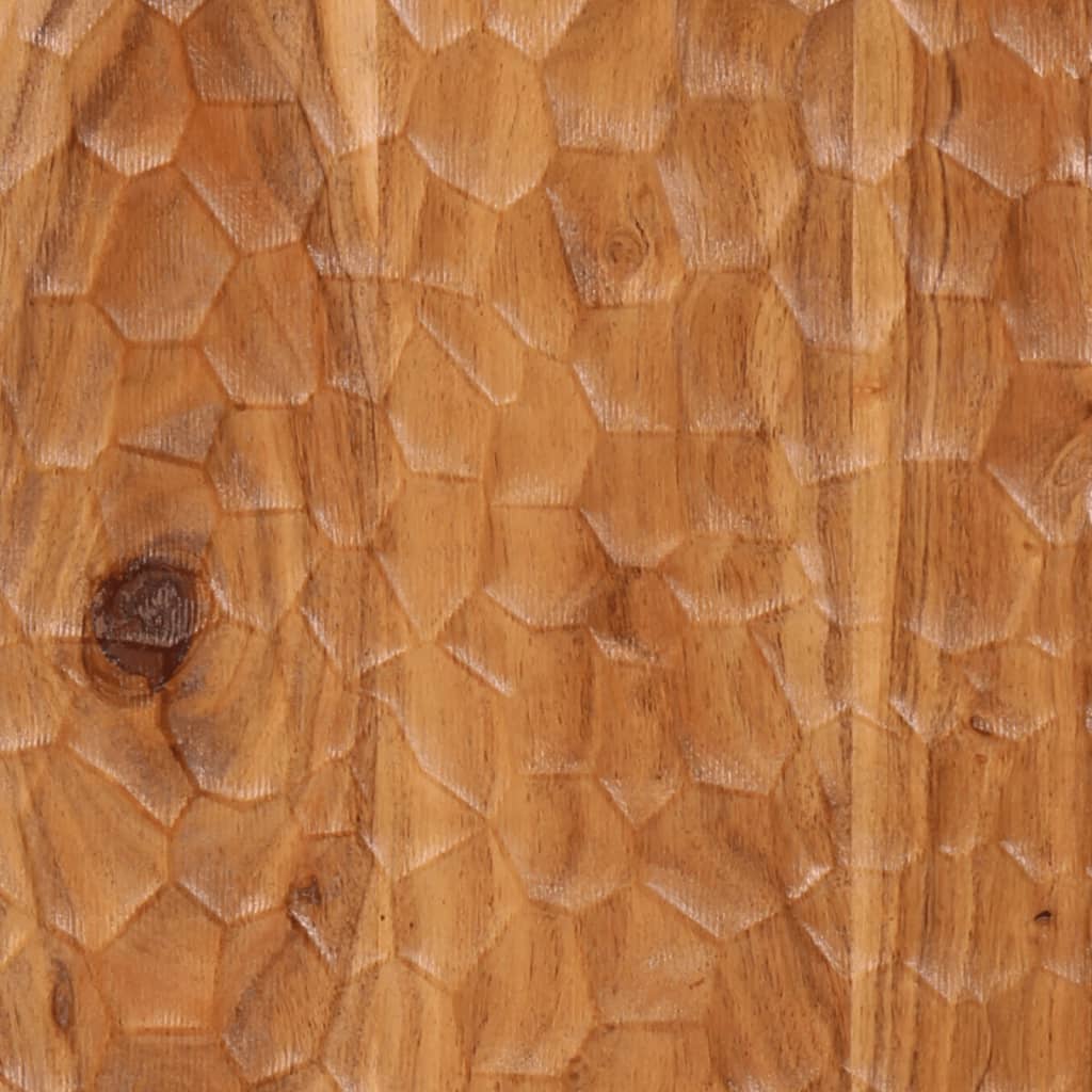 vidaXL Armoire latérale 60x33x75 cm bois massif d'acacia