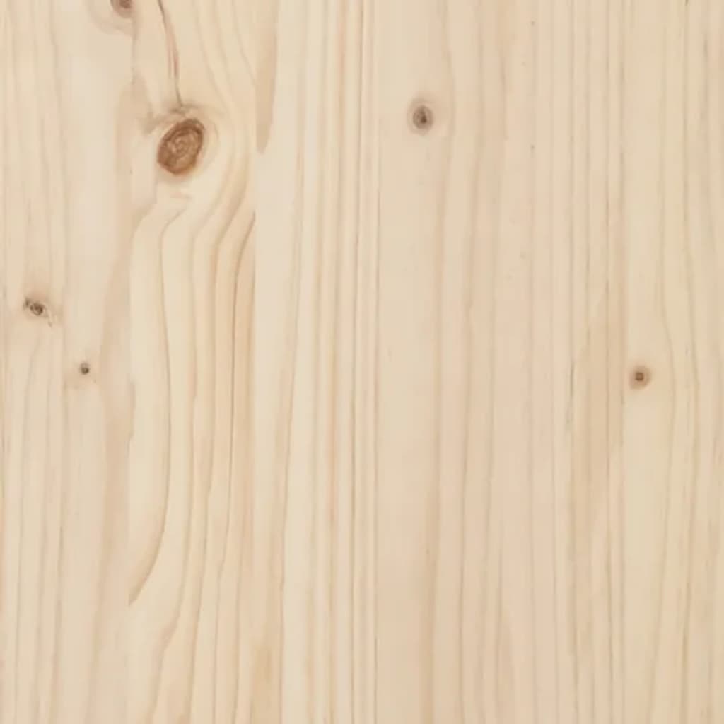 vidaXL Dessus de table 60x30x2,5 cm bois de pin massif ovale