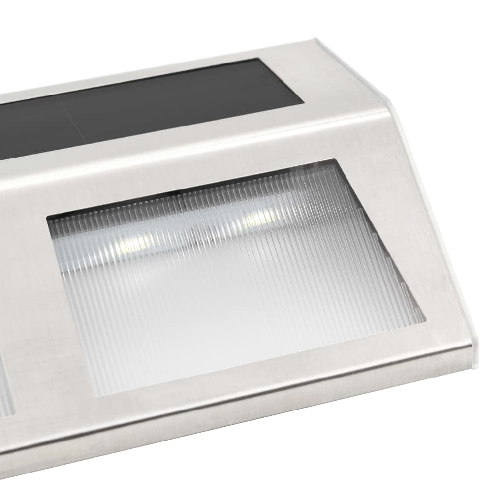 vidaXL Lampes solaire 4 pcs lumières LED blanc chaud