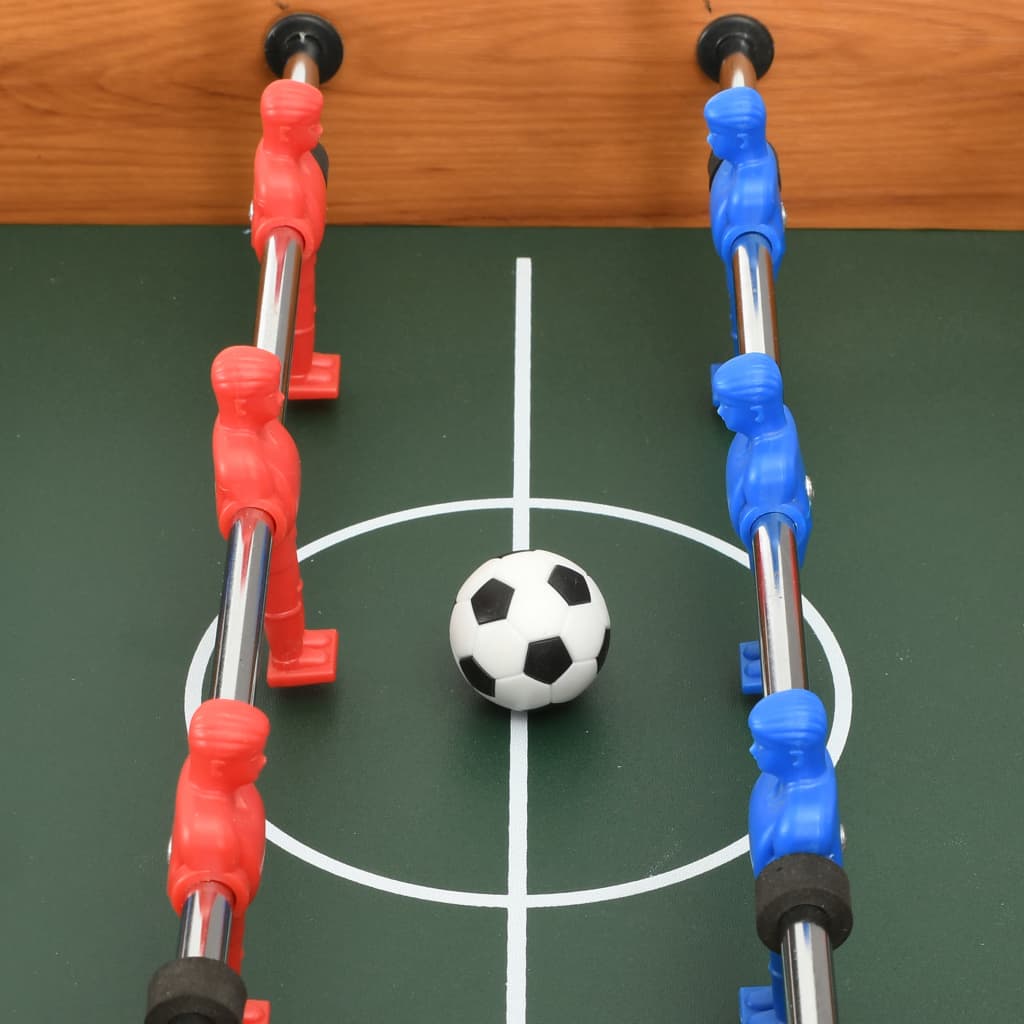 vidaXL Mini table de football 69x37x62 cm Érable