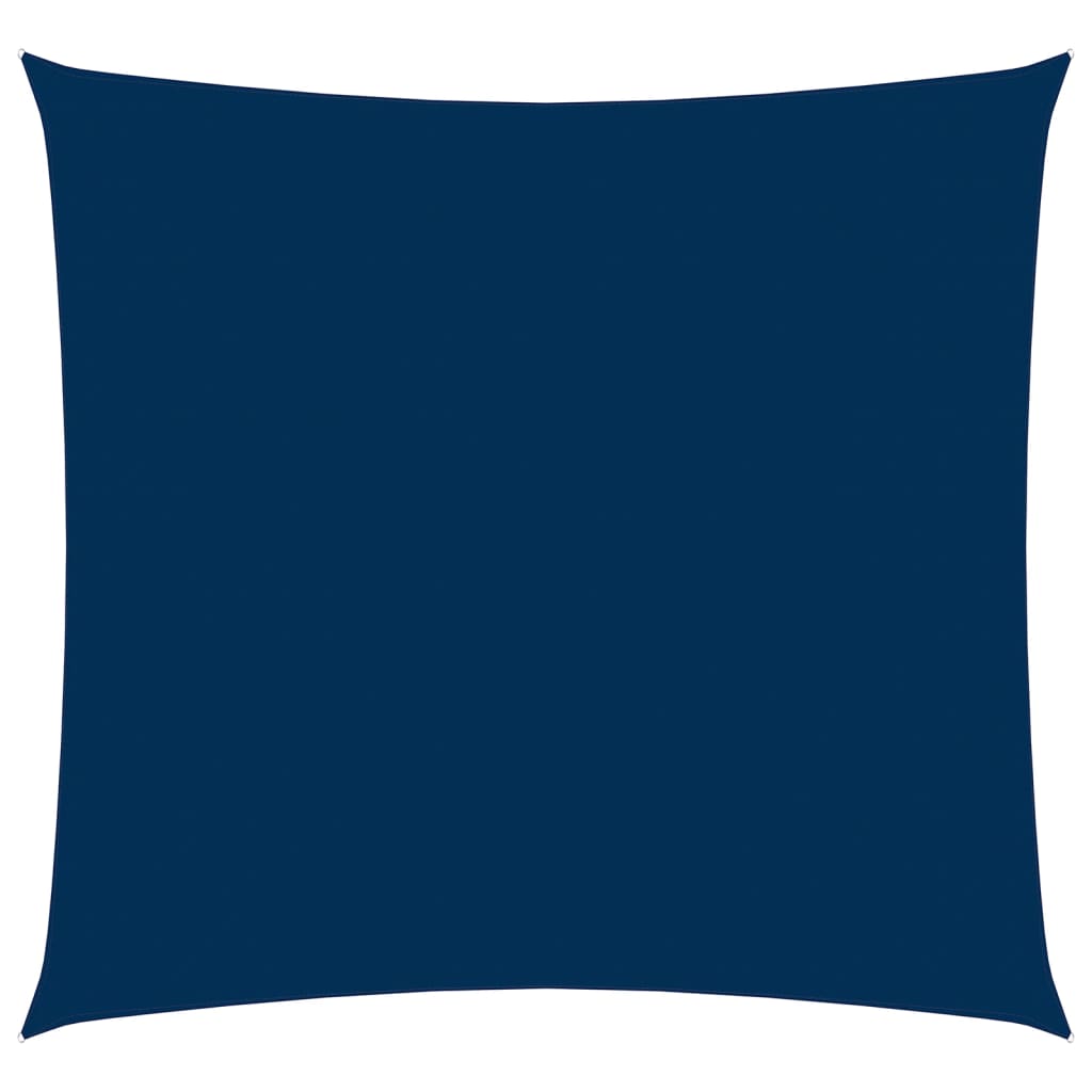vidaXL Voile de parasol Tissu Oxford carré 3,6x3,6 m Bleu