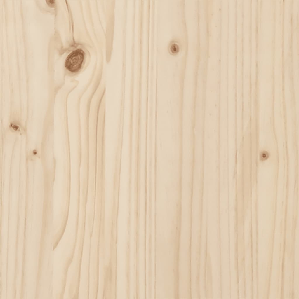 vidaXL Dessus de table rond Ø30x3 cm bois de pin massif