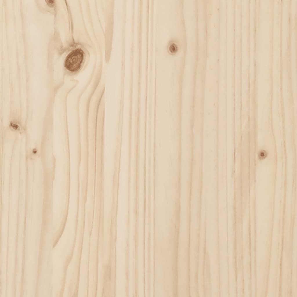 vidaXL Canapé central avec coussins bois de pin massif