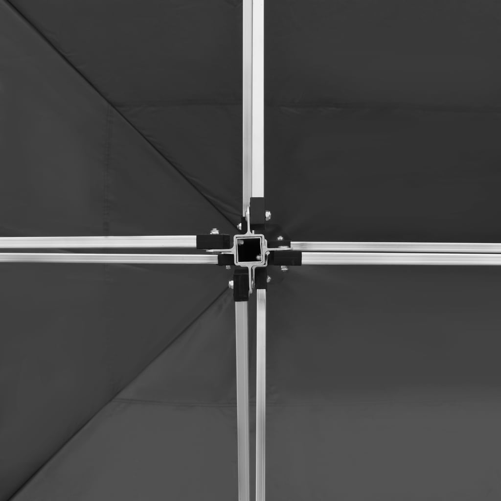 vidaXL Tente de réception pliable Aluminium 4,5x3 m Anthracite