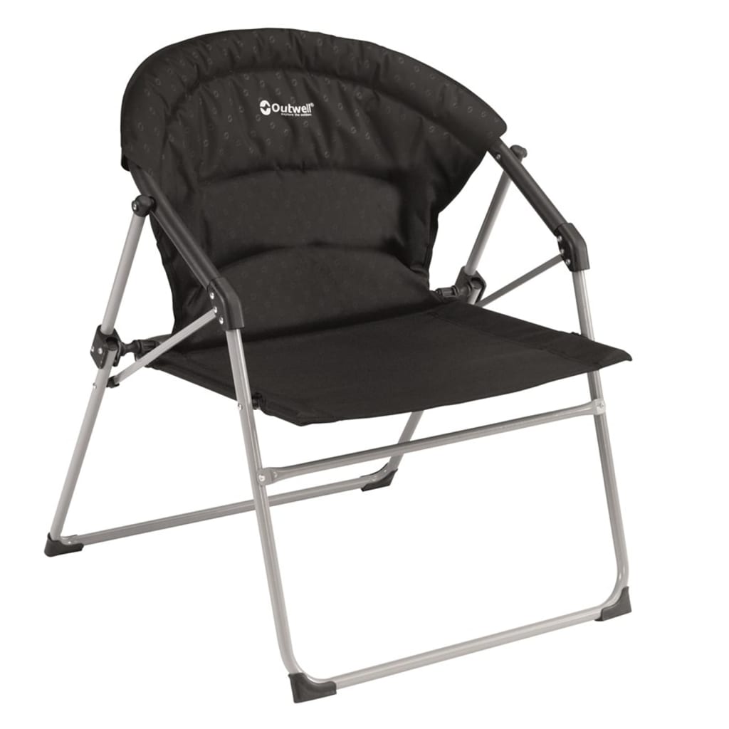 Outwell Chaise de camping pliable Campana Noir