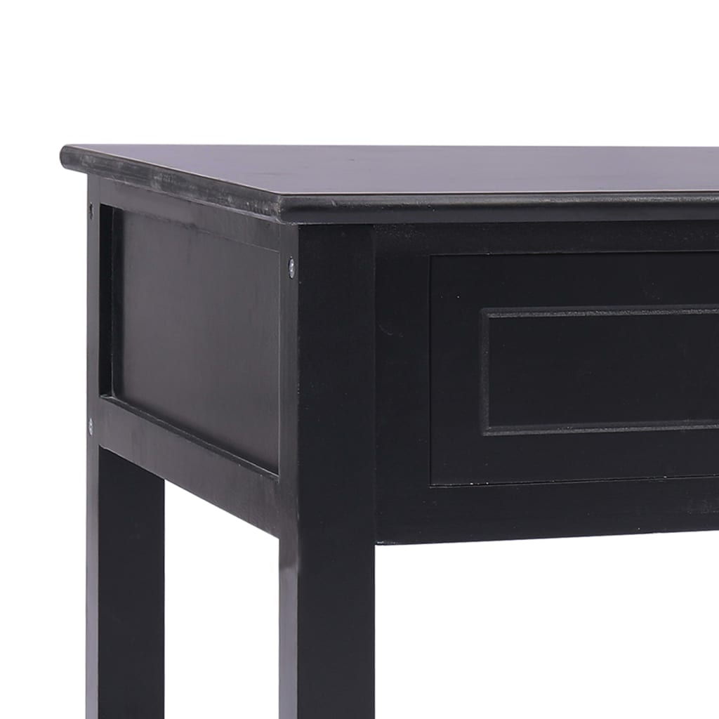 vidaXL Table basse Noir 100 x 50 x 45 cm Bois