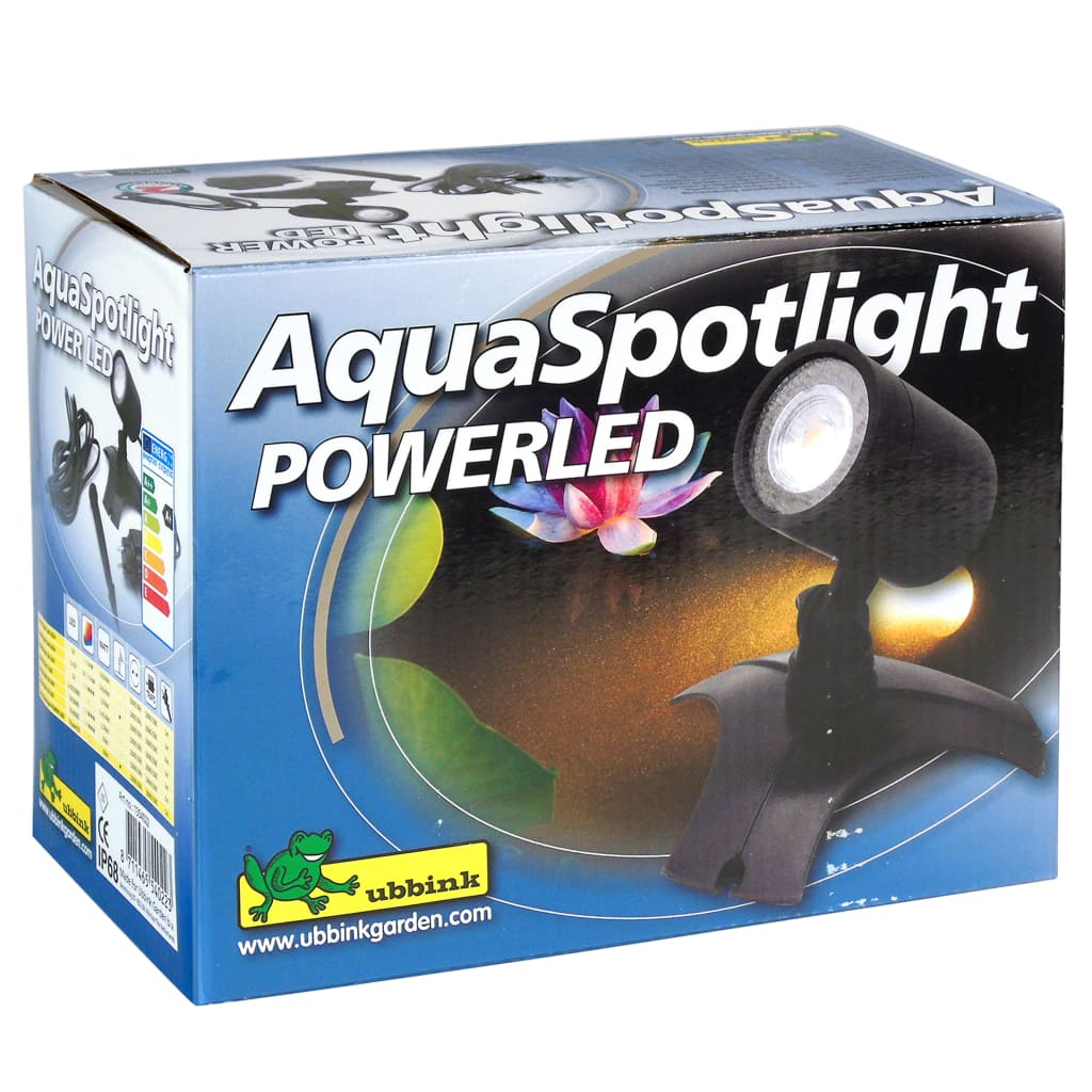 Ubbink LED d'éclairage sous-aquatique d'étang Aqua Spotlight 6 W