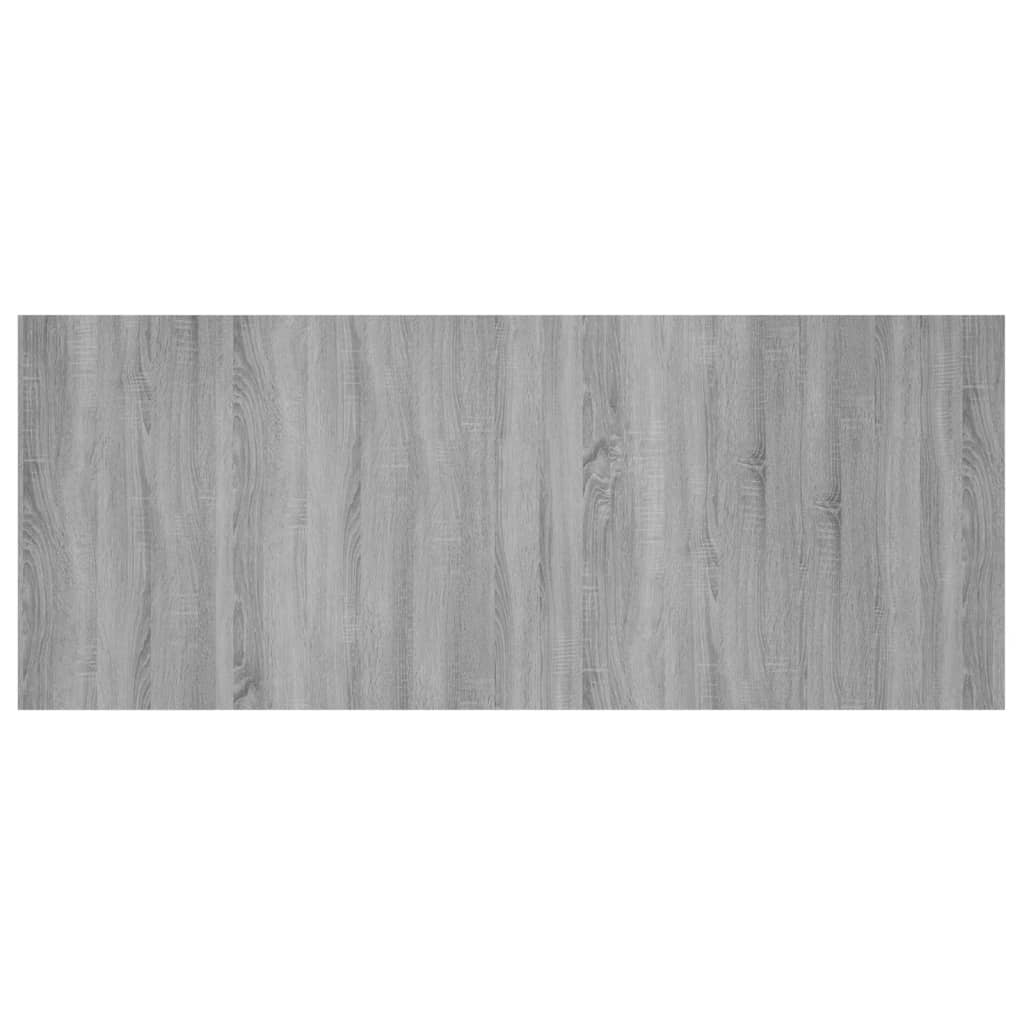 vidaXL Tête de lit Sonoma gris 200x1,5x80 cm Bois d'ingénierie
