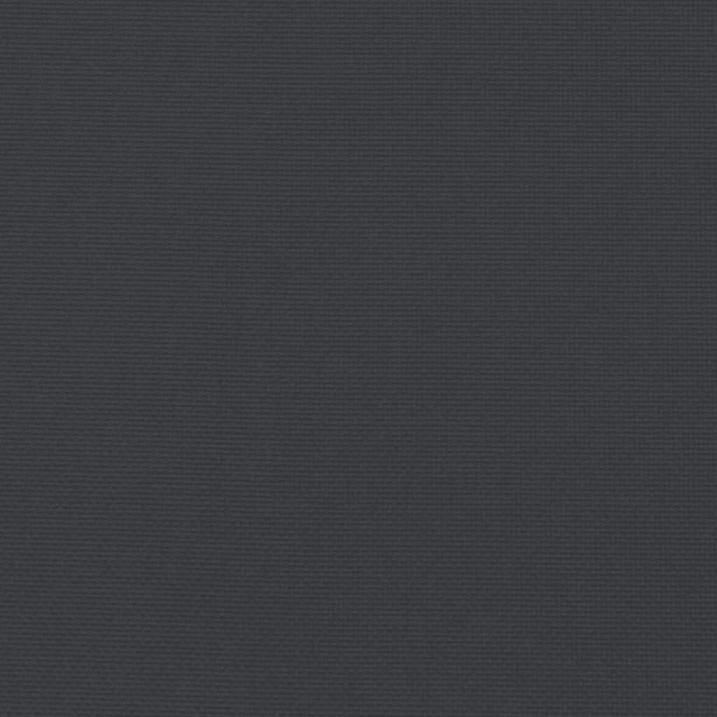 vidaXL Coussins de palette lot de 4 noir 50x50x7 cm tissu oxford