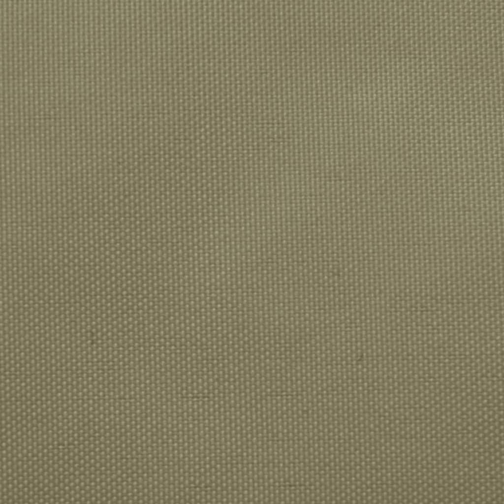 vidaXL Voile de parasol tissu oxford rectangulaire 3,5x5 m beige