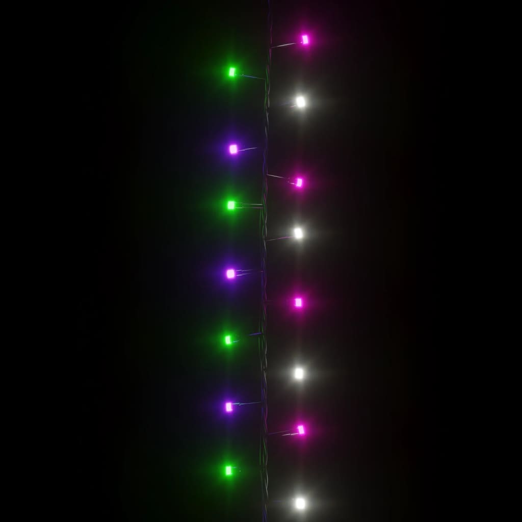 vidaXL Guirlande LED compacte avec 2000 LED Multicolore pastel 45m PVC