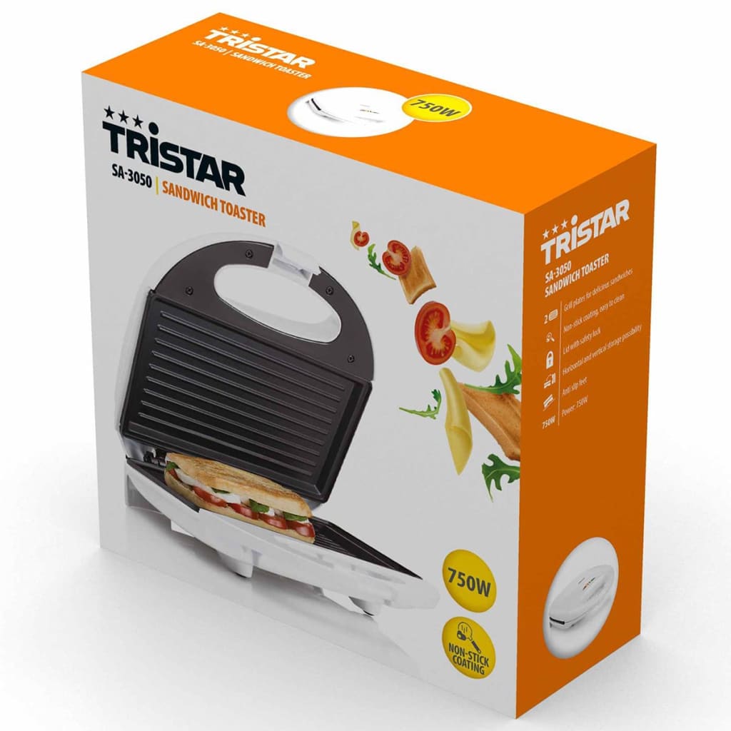Tristar Grille-pain sandwich SA-3050 750 W