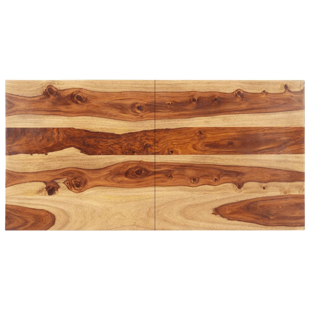 vidaXL Dessus de table Bois solide 25-27 mm 60x140 cm