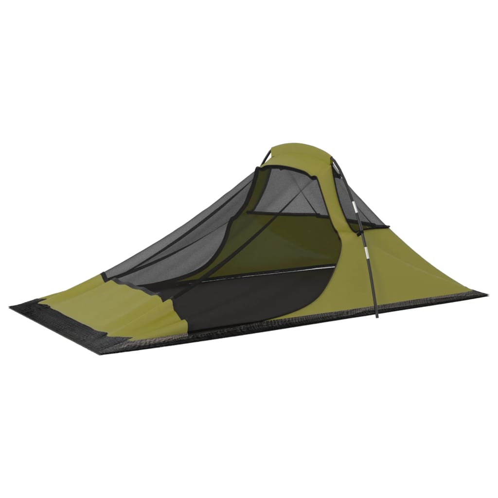 vidaXL Tente de camping 317x240x100 cm Vert