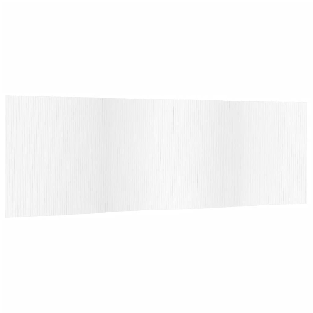 vidaXL Cloison de séparation blanc 165x600 cm bambou