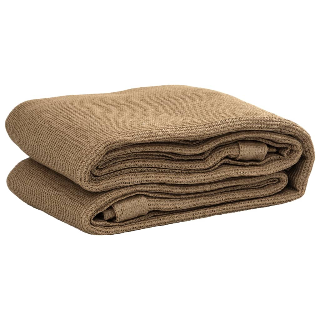 vidaXL Tapis de tente 250x400 cm Taupe