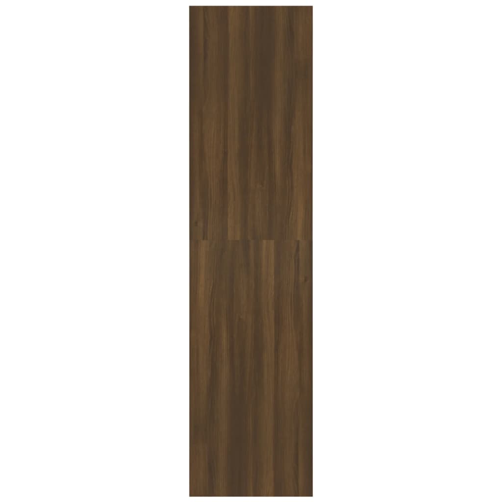 vidaXL Garde-robe Chêne marron 100x50x200 cm Bois d'ingénierie
