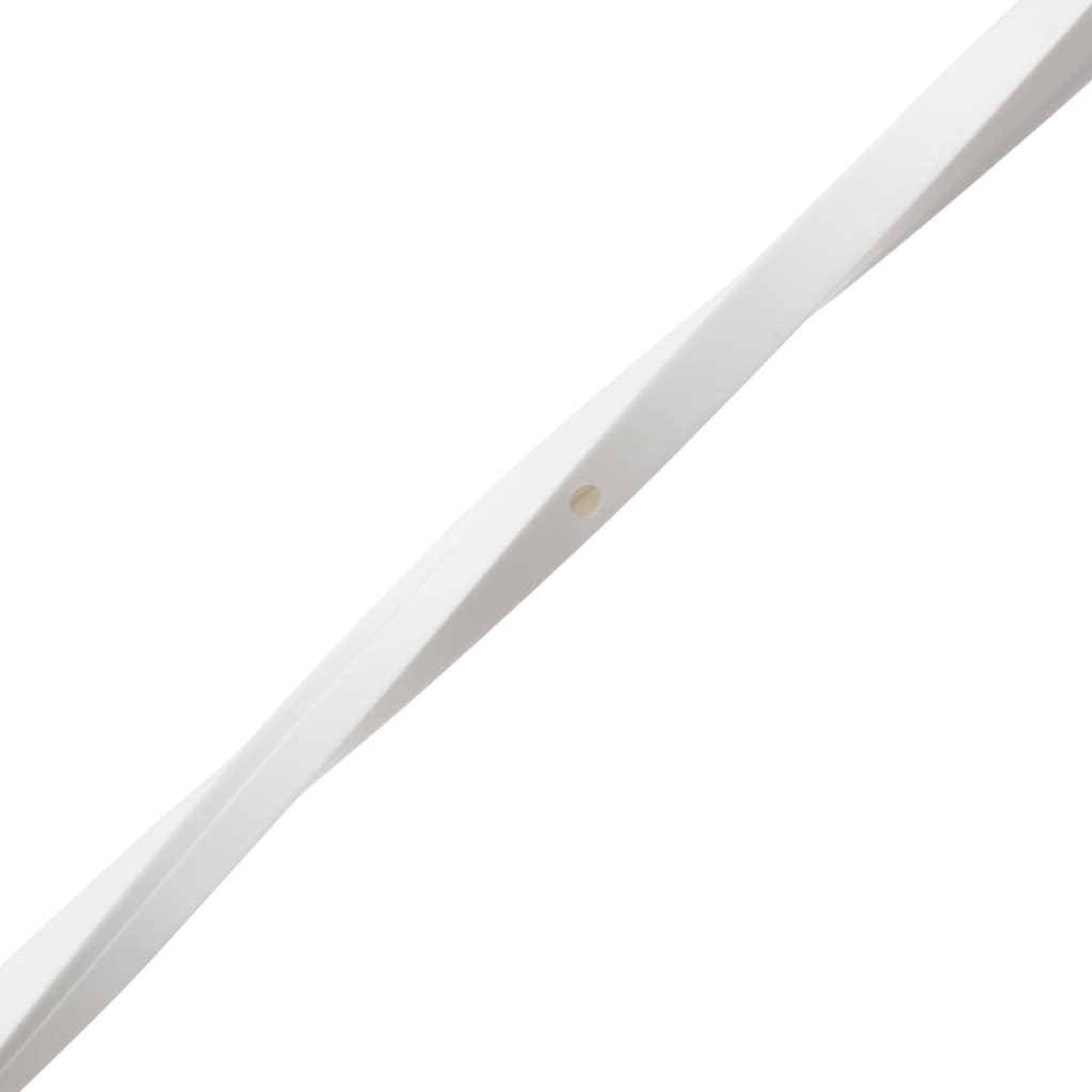 vidaXL Goulotte de câble 30x15 mm 10 m PVC