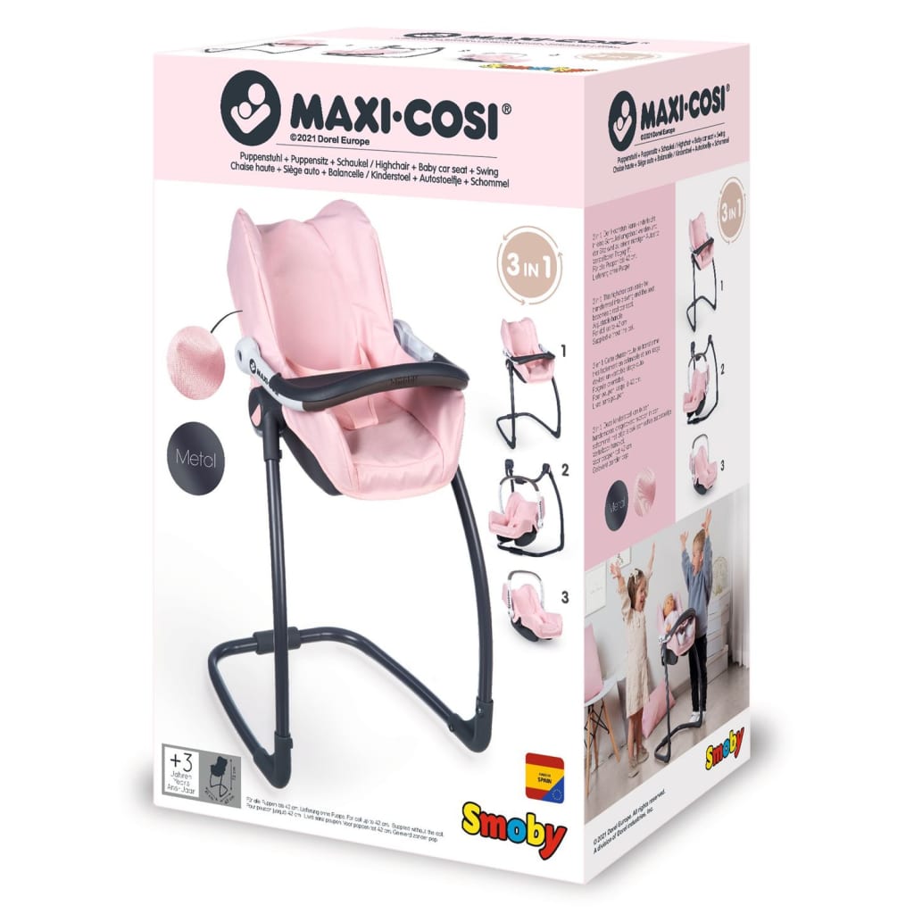 Siège auto Maxi Cosy Jean gris pour poupée/poupon jusqu'à 50 cm -  Accessoire enfant OTTO - Cdiscount Jeux - Jouets