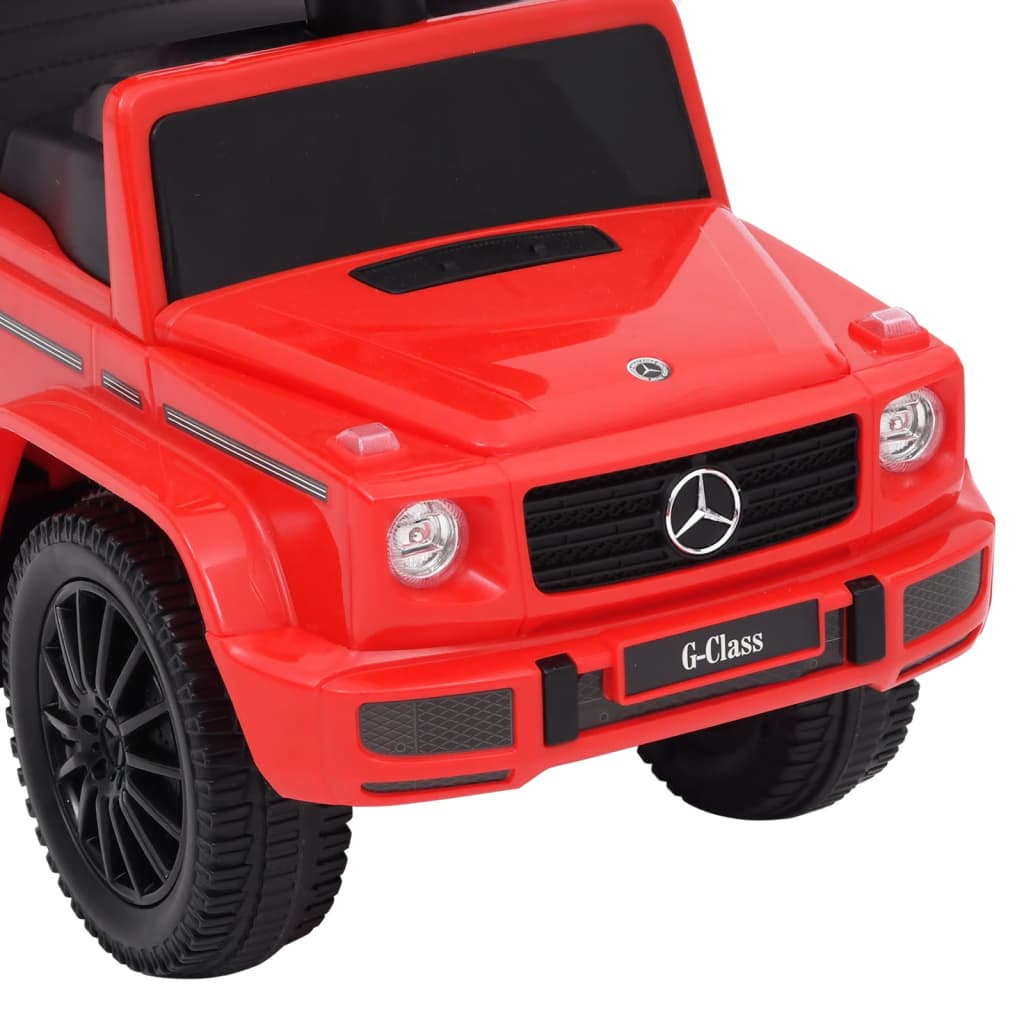 vidaXL Voiture à pousser Mercedes-Benz G63 Rouge