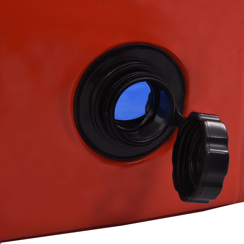 vidaXL Piscine pliable pour chiens Rouge 160x30 cm PVC