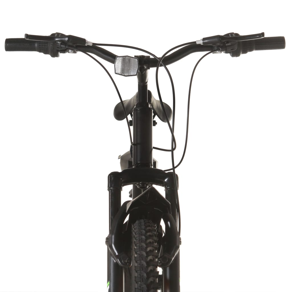 vidaXL Vélo de montagne 21 vitesses Roues de 26 pouces 36 cm Noir