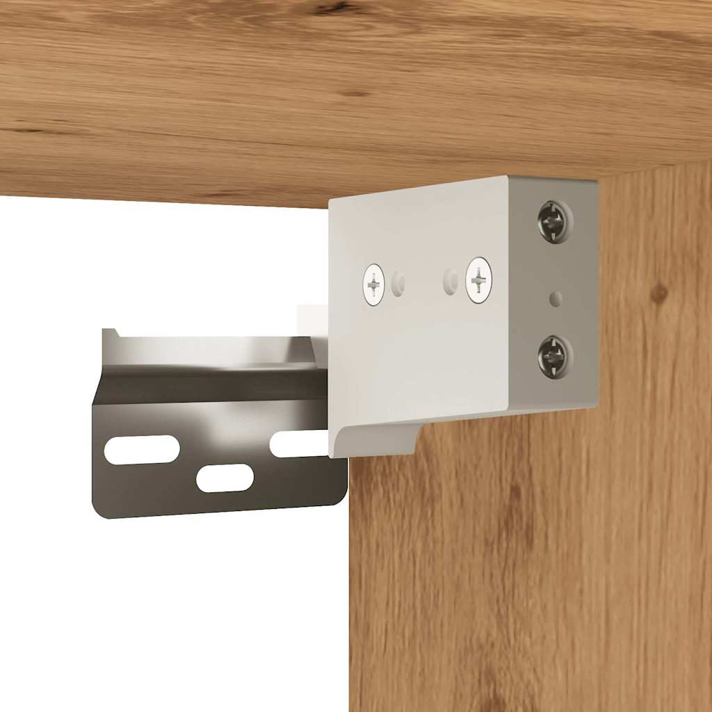 vidaXL Meubles TV muraux 2 pcs chêne artisanal 60x30x41 cm
