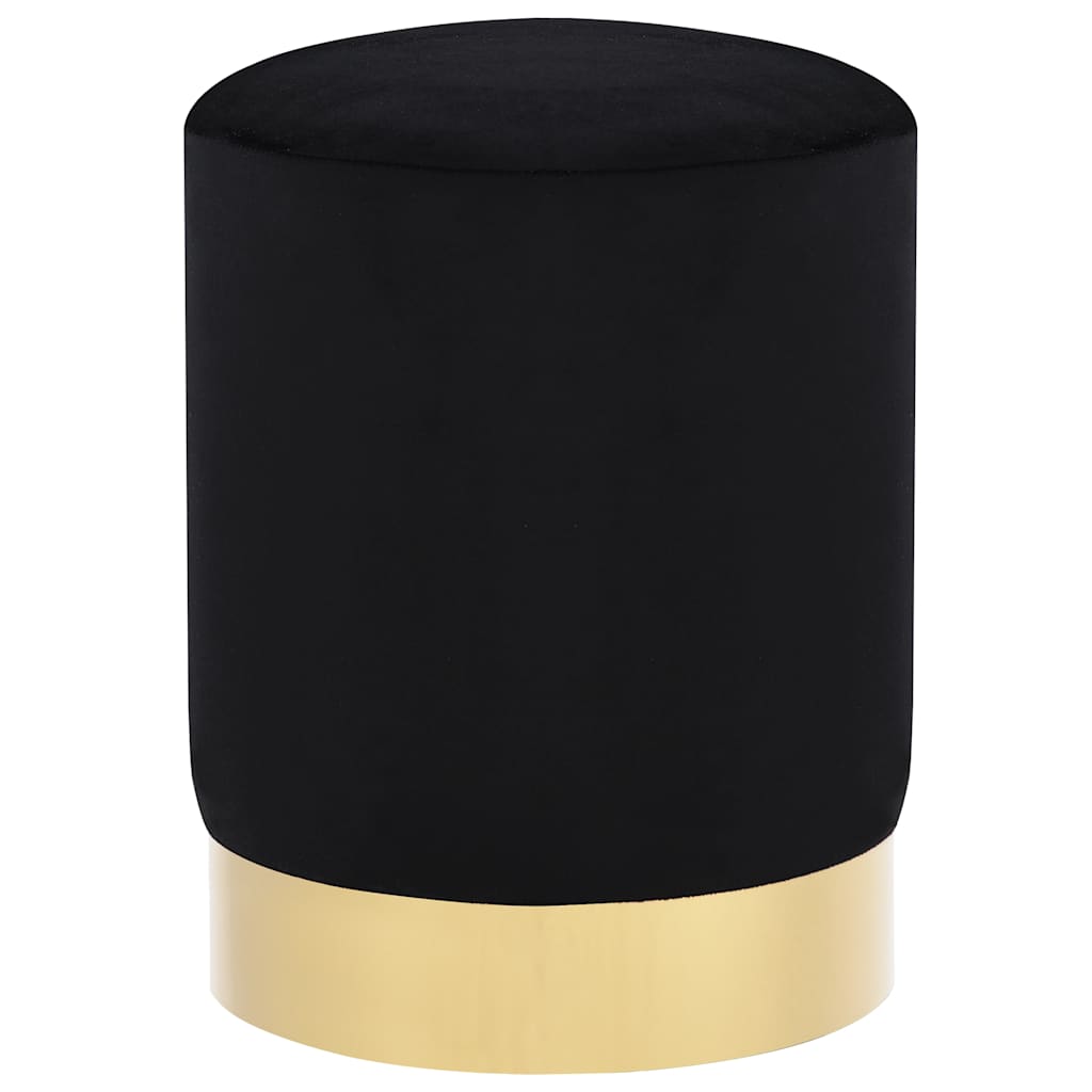 VidaXL Tabouret De Batterie Réglable En Hauteur – Siège Tambour Confortable, Pliable, Noir – Parfait Pour Batteur