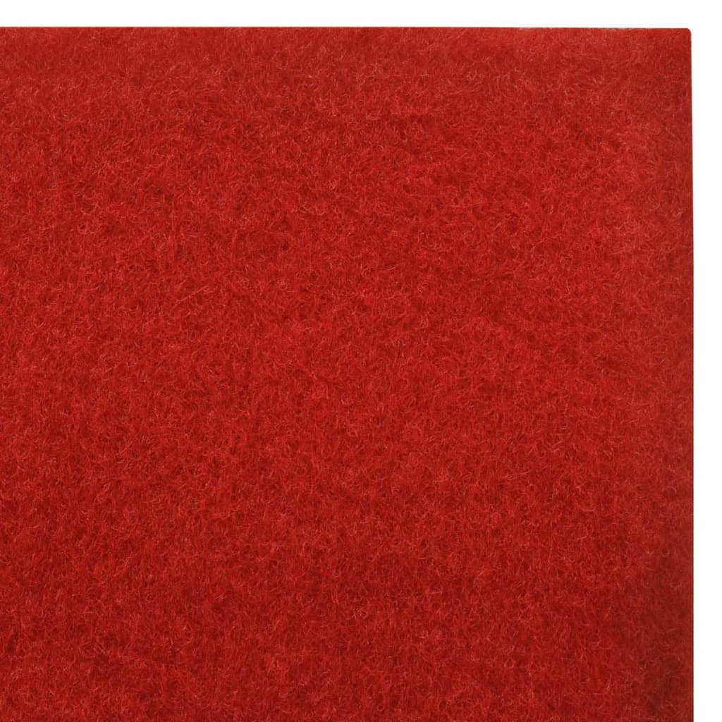 vidaXL Tapis rouge 1 x 20 m Extra lourd 400 g/m²